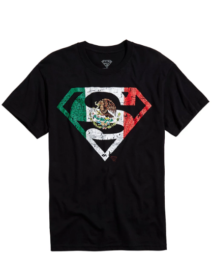 mexico flag t shirt